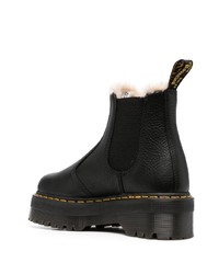 Мужские черные кожаные ботинки челси от Dr. Martens