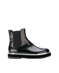 Женские черные кожаные ботинки челси от AGL