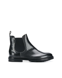 Женские черные кожаные ботинки челси от AGL