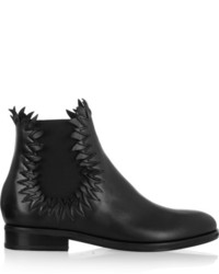 Женские черные кожаные ботинки челси от Alaia