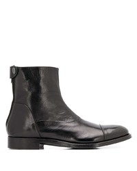 Мужские черные кожаные ботинки челси от Alberto Fasciani