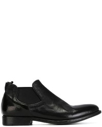 Женские черные кожаные ботинки челси от Alberto Fasciani