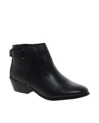Женские черные кожаные ботинки челси от Aldo