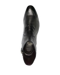 Мужские черные кожаные ботинки челси от Lidfort