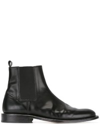 Мужские черные кожаные ботинки челси от AMI Alexandre Mattiussi