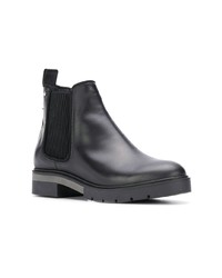 Женские черные кожаные ботинки челси от Tommy Hilfiger