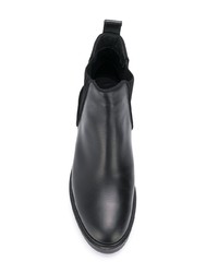 Женские черные кожаные ботинки челси от Tommy Hilfiger