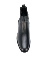 Женские черные кожаные ботинки челси от Tod's
