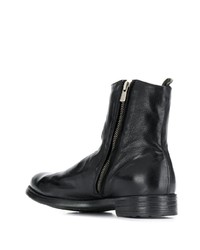 Мужские черные кожаные ботинки челси от Officine Creative