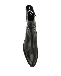 Мужские черные кожаные ботинки челси от Haider Ackermann
