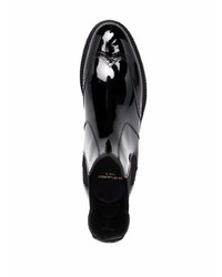 Мужские черные кожаные ботинки челси от Saint Laurent