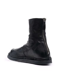 Мужские черные кожаные ботинки челси от Moma