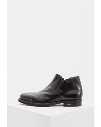 Мужские черные кожаные ботинки челси от Baldinini