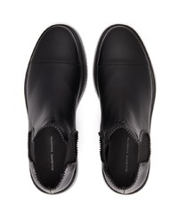 Мужские черные кожаные ботинки челси от Giuseppe Zanotti
