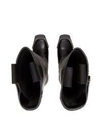 Мужские черные кожаные ботинки челси от Rick Owens