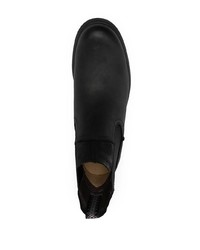 Мужские черные кожаные ботинки челси от UGG