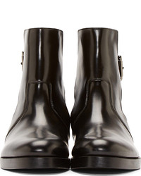 Мужские черные кожаные ботинки челси от Pierre Hardy