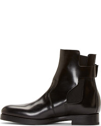 Мужские черные кожаные ботинки челси от Pierre Hardy