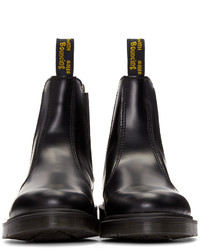Женские черные кожаные ботинки челси от Y's