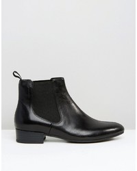 Женские черные кожаные ботинки челси от Vagabond