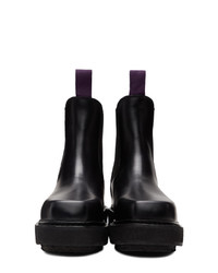 Мужские черные кожаные ботинки челси от Eytys