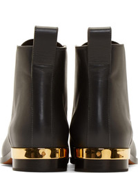 Женские черные кожаные ботинки челси от Chloé