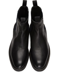 Мужские черные кожаные ботинки челси от rag & bone