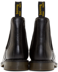 Мужские черные кожаные ботинки челси от Dr. Martens