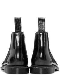 Мужские черные кожаные ботинки челси от Dr. Martens