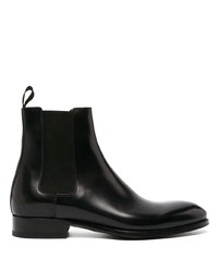 Мужские черные кожаные ботинки челси от Brioni