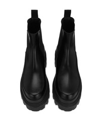 Мужские черные кожаные ботинки челси от Dolce & Gabbana