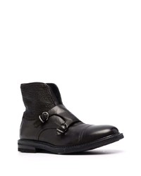 Мужские черные кожаные ботинки челси от Fratelli Rossetti