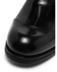 Мужские черные кожаные ботинки челси от Stefan Cooke