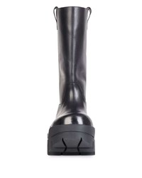 Мужские черные кожаные ботинки челси от Balenciaga