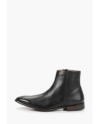 Мужские черные кожаные ботинки челси от Burton Menswear London