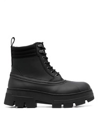 Мужские черные кожаные ботинки челси от Calvin Klein