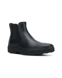 Мужские черные кожаные ботинки челси от Tod's