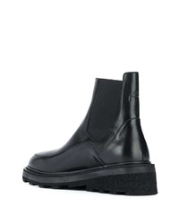 Мужские черные кожаные ботинки челси от A-Cold-Wall*