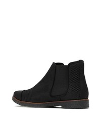 Женские черные кожаные ботинки челси от Studio Chofakian