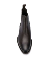 Мужские черные кожаные ботинки челси от Scarosso