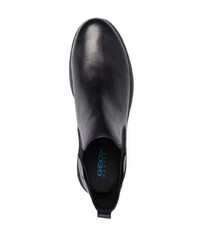 Мужские черные кожаные ботинки челси от Geox