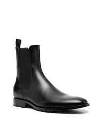 Мужские черные кожаные ботинки челси от Balenciaga