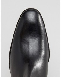 Мужские черные кожаные ботинки челси от Base London