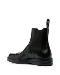 Мужские черные кожаные ботинки челси от Karl Lagerfeld