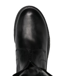 Мужские черные кожаные ботинки челси от Ann Demeulemeester