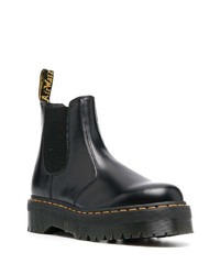 Мужские черные кожаные ботинки челси от Dr. Martens