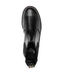 Мужские черные кожаные ботинки челси от Dr. Martens