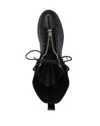 Мужские черные кожаные ботинки челси от Stone Island