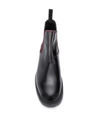 Мужские черные кожаные ботинки челси от Car Shoe