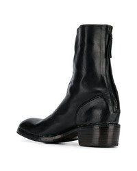 Мужские черные кожаные ботинки челси от Premiata